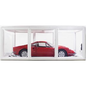 Ultimate Car Shield, Black - Inflatable Car Cover Indoor - Bubble Car Cover - Indoor Car Bubble, Inflatable Garage - Car Capsule - Car Bubble Storage - 14' / 4.3m