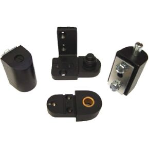 Pacific Doorware YKK Style Storefront Door Pivot Hinge Set in Dark Bronze - Choose Handing (Left Hand)