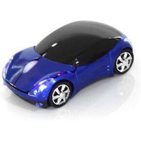 Mouse, 2.4G Mouse Bluetooth Optical Mouse 1600DPI for/ME/Windows PC/Tablet Gaming Office (Blue)