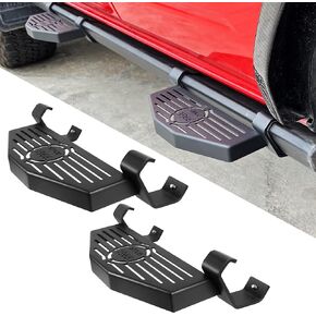Side Steps Compatible with Ford Bronco 2021-2024 (for Bronco with OEM Rock Rail), for Ford Bronco Accessories2021 2022 2023 2024, Rock Rail for Bronco 2/4 Door Side Steps (1 Pair)