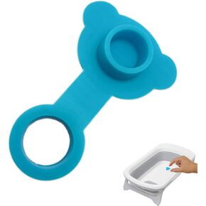 Bathtub Stoppers, Silicone Bathtub Stopper, Fits Most Baby Bathtubs, 5 Sizes of Baby Bath tub Plugs (0.8'' I.D.)