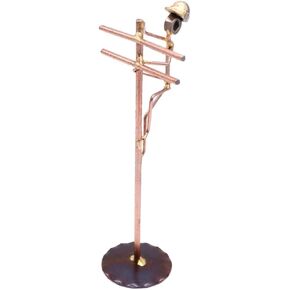 Lineman Collectible Handmade Metal Art Figurine, Desk Accessories, Trophy, Boss Gift, Office Décor, Climber