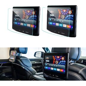 LUWU for 2022-2024 Jeep Grand Wagoneer & Grand Cherokee Screen Protector 10.1Inch Jeep Accessories Entertainment TV Touchscreen Grand Wagoneer Grand Cherokee Touchscreen Protector Tempered Glass 2PCS
