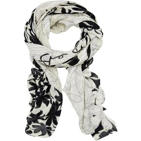 Desigual womens Accessories Fabric Rectangle Foulard