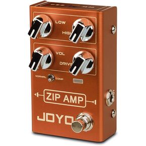 JOYO R-04 ZIP AMP Pedal Effect Strong Compression Overdrive Pedal Simulate Amplifier Effect Pedal for Electric Guitar True Bypass in Saudi Arabia