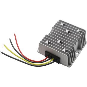 JacobsParts 120W DC Voltage Buck Converter Power Regulator 24V 36V 48V Step-Down to DC 12V 10A Waterproof for Car Golf Cart LED Strip Light