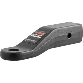 CURT 45456 Commercial Duty Forged Trailer Hitch Ball Mount, Fits 2-1/2-Inch Receiver, 20,000 lbs, 1-1/4-Inch Hole, 2-Inch Drop, 1/2-Inch Rise