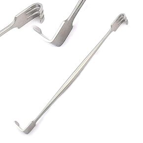 Senn Miller Retractor Blunt 6.3" D/Ended Dermatology Podiatry Instrument