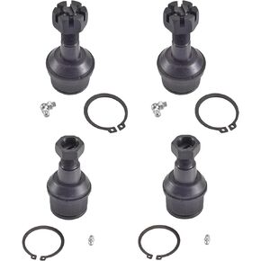 ASTARPRO - 4pcs Front Upper and Lower Ball Joints Compatible with 1992-2022 Dodge Ram 2500 3500 & Ford Excursion F-250 F-350 F-450 F-550