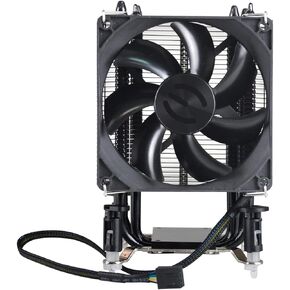 EVGA ACX mITX CPU Cooler, 92mm 2800RPM Fan, Sleeve, Direct Touch 4 Heat Pipe, Intel Socket 1150/1155/1156/1200 100-FS-C901-KR