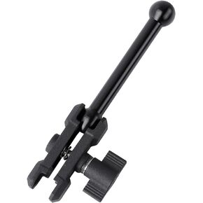 5.7" Length 17mm Ball Mount Extension Arm with17mm Double Ball Adapter, 360° Rotation Extension Rod for Car Cup Cellphone Holder Tablet Stand Air Vent Phone Holder, Compatible with Garmin GPS Mount