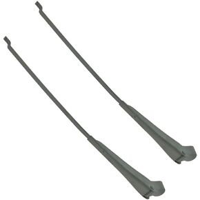Front Windshield Wiper Arm Pair Set Compatible with Jeep CJ5 CJ6 CJ7 CJ5A CJ6A CJ8 Scrambler