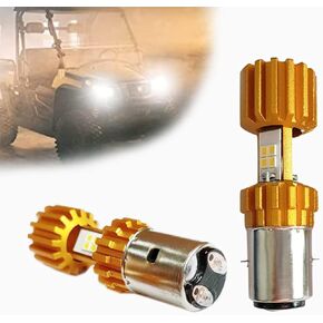 Hisun LED Bulb Lamp Hi/Lo Beam for 400 500 700 UTV/ATV,Axis 500 700,Coleman UT400 UT500,Massimo MSU500（Fit Both AC and DC）