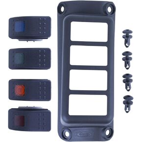 Daystar KJ71056BK A-Pillar Switch Panel for Jeep JK Wrangler