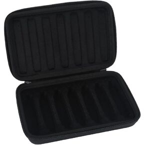 Harmonica Case, PU Leather Harmonica Storage Case Zippered Harmonica Carrying Bag for 10 Holes Harmonicas, Harmonica Cases Storage Case Musical Instrument Accessories