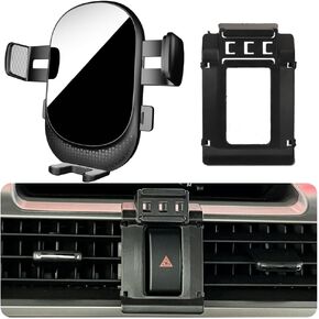 Car Phone Holder for Toyota 4Runner Auto Accessories[Special vehicle installation，only For 2010-2023 4Runner，non universal][Auto Lock Hands Free Cell Phone Mount Car fits for iPhone & All Smartphones]