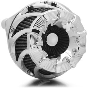 For harley air cleaner filter Touring street glide road king electra tri trike Dyna Sportster XL 883 1200 Softail air intake (Drift style -Contrast Cut, C-For Touring 08-16, Softail 16-17)