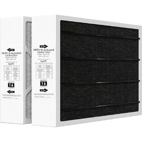 X6675 20x25x5 Merv 16 Air Filter Efficient Air Filter Compatible with Lennox Healthy Climate X6675 and Lennox HCC20-28 Furnace HVAC System, Compare to Part#HCF20-16