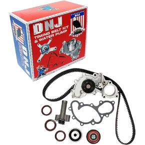 DNJ TBK909AWP Timing Belt Kit with Water Pump/For 1988-1991 / Toyota/Camry / 2.5L / DOHC / V6 / 24V / 2508cc / 2VZFE