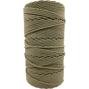 Twine by Design 36 3-Strand Twisted Craft Twine, Rosary Twine - Crafting, DIY Projects, Rosaries (Gold)