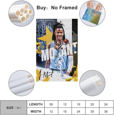 Kobe Bryant Poster Wall Art Canvas Print Poster Home Bathroom Bedroom Office Living Room Decor Canvas Poster Unframe:12x18inch(30x45cm) in Kuwait