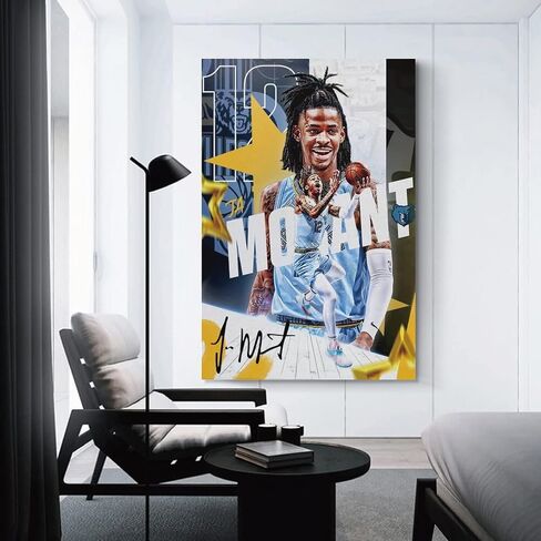 Kobe Bryant Poster Wall Art Canvas Print Poster Home Bathroom Bedroom Office Living Room Decor Canvas Poster Unframe:12x18inch(30x45cm) in Kuwait