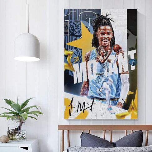 Kobe Bryant Poster Wall Art Canvas Print Poster Home Bathroom Bedroom Office Living Room Decor Canvas Poster Unframe:12x18inch(30x45cm) in Kuwait