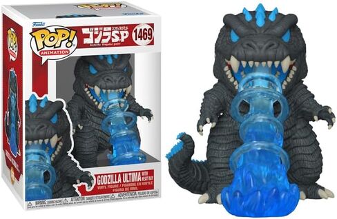 POP Anime: Godzilla Singular Point - Godzilla Ultima with Heat Ray Funko Vinyl Figure (Bundled with Compatible Box Protector Case), Multicolor, 3.75 inches in Saudi Arabia