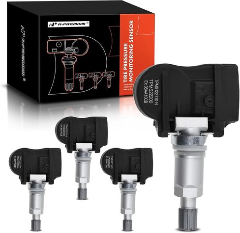 A-Premium Tire Pressure Monitoring System Sensors Compatible with BMW 328d 328i 335i 340i X5 420i 428i xDrive Gran Coupe 430i 435i 440i 4-PC Set in Saudi Arabia