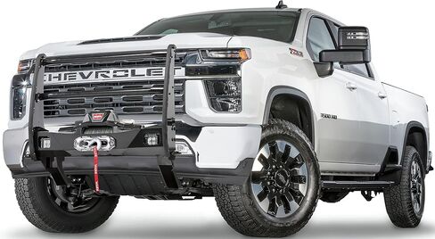 تحذير 108003 Trans4mer Gen III مجموعة دعامة تثبيت للرافعات للروافع متوسطة الإطار، تناسب: Chevy Silverado HD 2500/3500 (2020-2022)، أسود in Saudi Arabia