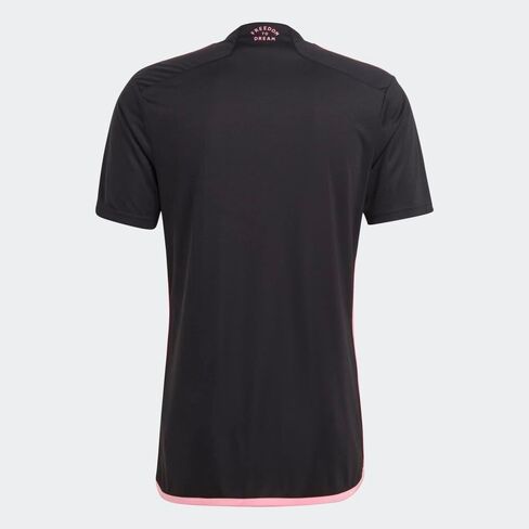 adidas Men's Soccer 23/24 Inter Miami Away Jersey - Glittering Pink Details and Moisture-Wicking AEROREADY in Saudi Arabia