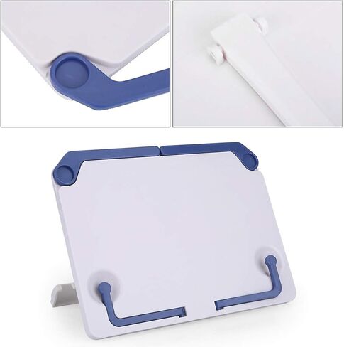 حامل طاولة الموسيقى المحمول، حامل ورقة الموسيقى، حامل قراءة الكتب، حامل الكتب مع أرجل قابلة للطي، 8.3 × 6.3 × 0.35 بوصة in Kuwait