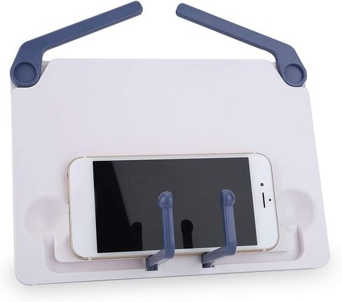 حامل طاولة الموسيقى المحمول، حامل ورقة الموسيقى، حامل قراءة الكتب، حامل الكتب مع أرجل قابلة للطي، 8.3 × 6.3 × 0.35 بوصة in Kuwait