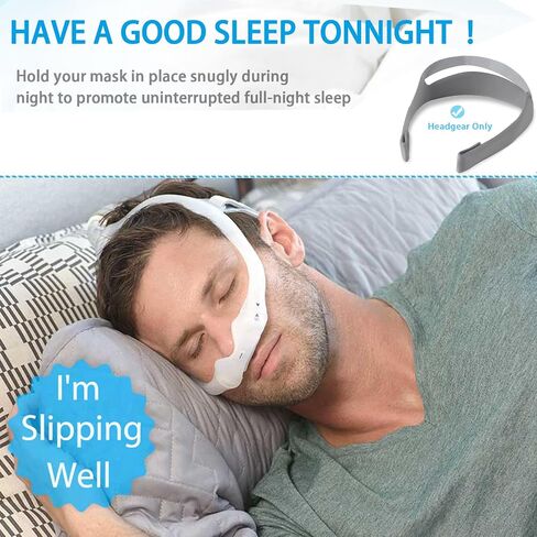 غطاء رأس CPAP لقناع الأنف DreamWear، حزام رأس Cpap DW قابل للتعديل لقناع Respironics DreamWear Nasal أو الجل in Kuwait