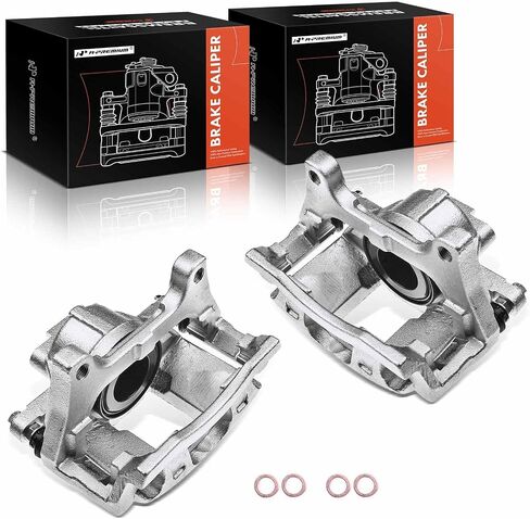 A-Premium Disc Brake Caliper Assembly with Bracket Compatible with Select Dodge Models - Journey 2009 2010 2011 2012 - Front Left Driver Side in Saudi Arabia