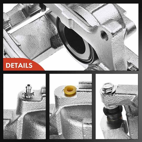 A-Premium Disc Brake Caliper Assembly with Bracket Compatible with Select Dodge Models - Journey 2009 2010 2011 2012 - Front Left Driver Side in Saudi Arabia