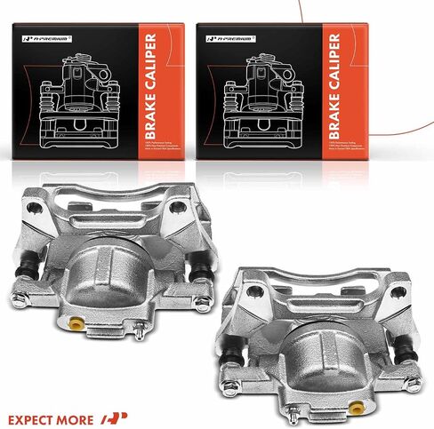 A-Premium Disc Brake Caliper Assembly with Bracket Compatible with Select Dodge Models - Journey 2009 2010 2011 2012 - Front Left Driver Side in Saudi Arabia