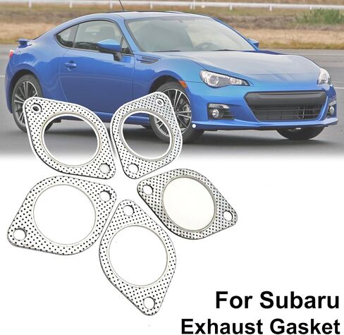 Exhaust Flange 2-Bolt 2.5 Inch Exhaust Flange Gasket Connection Kit Replacement for Subaru Acura Honda VW GMC Lexus Toyota GS350 ES350 Tundra Odyssey 63.5mm in Saudi Arabia