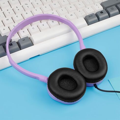 سماعات رأس للأطفال مكونة من 10 قطع لطلاب المدارس في الفصول الدراسية، مجموعة سماعات رأس للبيع بالجملة لأطفال الفصول الدراسية في سن المراهقة والأولاد والبنات (ألوان مختلطة) in Kuwait