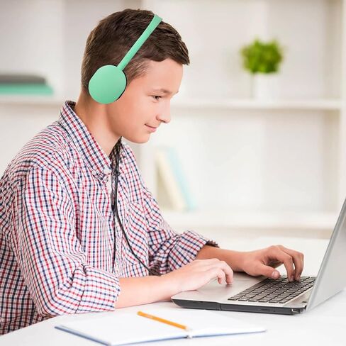 سماعات رأس للأطفال مكونة من 10 قطع لطلاب المدارس في الفصول الدراسية، مجموعة سماعات رأس للبيع بالجملة لأطفال الفصول الدراسية في سن المراهقة والأولاد والبنات (ألوان مختلطة) in Kuwait