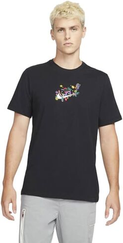 Nike Sportswear Men's Logo T-Shirt, Black, Medium in Saudi Arabia