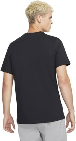 Nike Sportswear Men's Logo T-Shirt, Black, Medium in Saudi Arabia