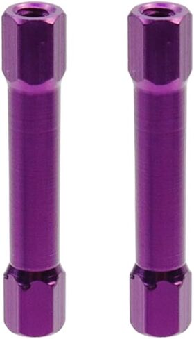 10 قطعة M3 × 12 مللي متر عمود فاصل ألومنيوم سداسي الشكل صامولة سداسية سوداء فاصل ألومنيوم لطائرة RC، طائرة رباعية FPV in Kuwait