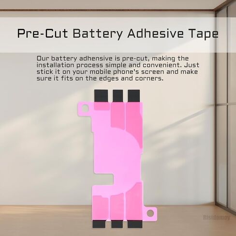 20 PCS for iPhone 11 Pre-Cut Battery Adhesive Double Sided Strips for iPhone11 Inner Anti-Static Battery Glue Tape Sealing Sticker A2172 A2402 A2403 A2404 in Saudi Arabia