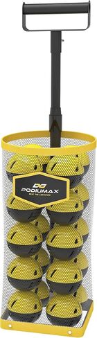PodiuMax Pickleball Collector، خفيف الوزن ومحمول، مسترد كرة Pickleball Pickup Hopper in Kuwait