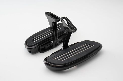 ألواح أرضية للركاب، ألواح أرضية للدراجة النارية من Road Glide، أوتاد قدم للدراجات النارية متوافقة مع موديلات Harley Touring Electra Glide Road Glide Road King Street Glide 1993-في وقت لاحق (أسود) in Kuwait