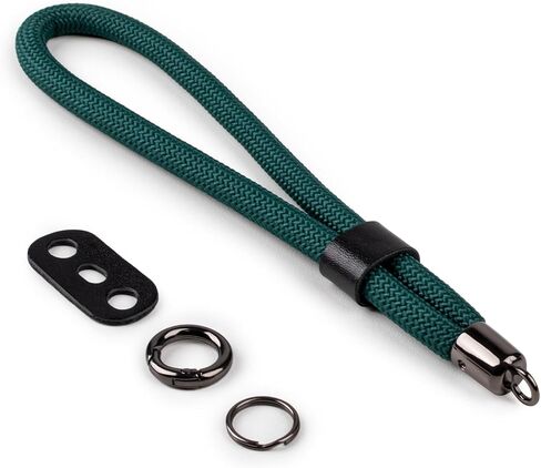 Camera Wrist Strap Rope,Camera Hand Strap Compatible with Fujifilm XT5 XH2S Nikon Z30 Z50 Canon EOS R6 R10 R50 Sony A6700 A6400 A6000 A7C II A7IV DSLR Camera - Dark Green in Kuwait