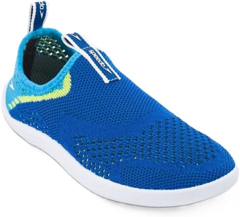 حذاء Speedo Junior Surf Strider المائي (كحلي/أزرق، نظام مقاسات الأحذية الأمريكية، للأطفال الكبار، نطاق رقمي، متوسط، 4، 5) in Saudi Arabia