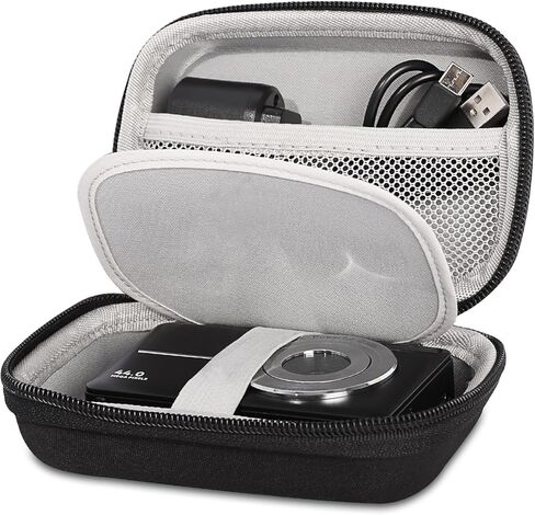 Digital Camera Case Compatible Lecran/AiTechny/Toberto/VAHOIALD/IWEUKJLO FHD 1080P Digital Point and Shoot Camera Small Carrying & Protective Case for Travel in Kuwait