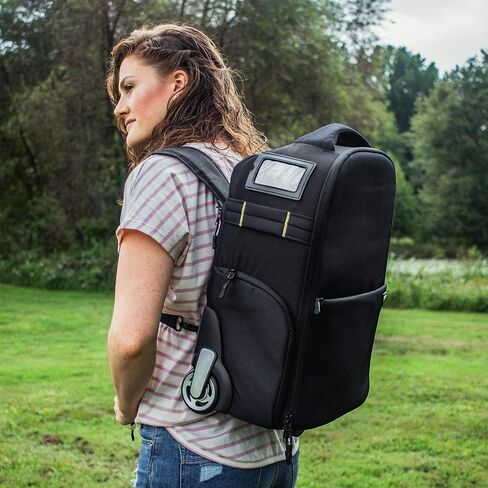 حقيبة كاميرا للسفر 3 في 1 من ديكو جير - حقيبة ظهر للكاميرا مقاومة للماء والصدمات - ثلاث طرق للنقل - عربة بعجلات، حقيبة ظهر، حقيبة حمل in Kuwait